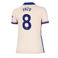 Camiseta Chelsea Enzo Fernandez #8 Segunda Equipación Replica 2024-25 para mujer mangas cortas